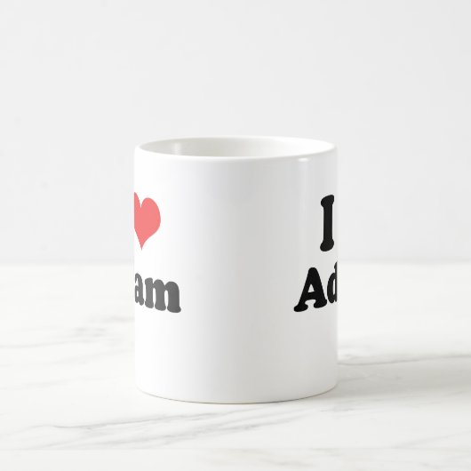 Mug J'aime Adam (Centre)