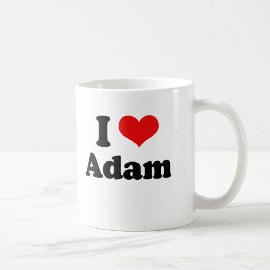 Mug J'aime Adam (Droite)