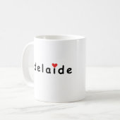 Mug J'aime Adelaide (Devant gauche)