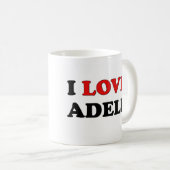 Mug J'aime Adele (Devant droit)