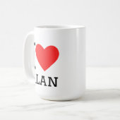 Mug J'aime Alan (Devant gauche)