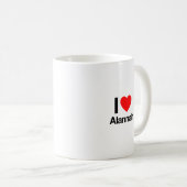 Mug j'aime alannah (Devant droit)