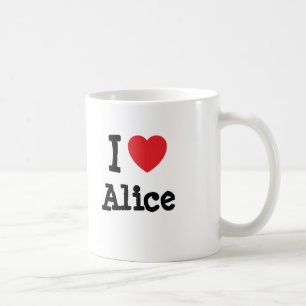 Mug J'aime Alice coeur T-Shirt