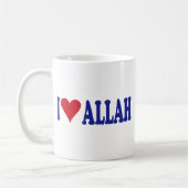 Mug J'aime Allah (Gauche)