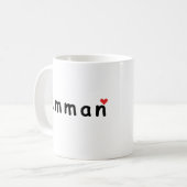 Mug J'aime Amman (Devant gauche)