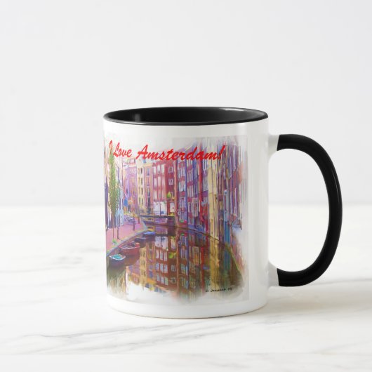 Mug J'aime Amsterdam ! (Droite)