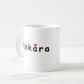 Mug J'aime Ankara (Devant gauche)