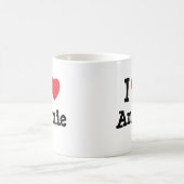 Mug J'aime Annie coeur T-Shirt (Centre)