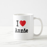 J'aime Annie coeur T-Shirt
