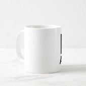 Mug j'aime arsenal (Devant gauche)