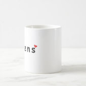 Mug J'aime Athènes Grèce (Centre)