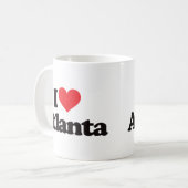 Mug J'aime Atlanta (Devant gauche)