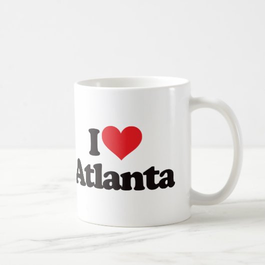 Mug J'aime Atlanta (Droite)