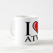 Mug J'aime ATVs (Devant gauche)
