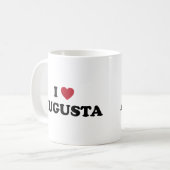 Mug J'aime Augusta la Géorgie (Devant gauche)