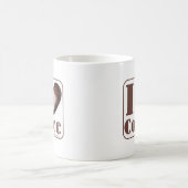 Mug J'aime aussi le café (Centre)