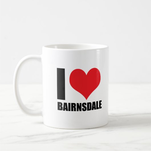 Mug J'aime Bairnsdale (Gauche)