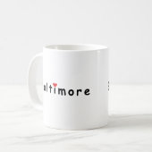 Mug J'aime Baltimore (Devant gauche)