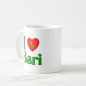 Mug J'aime Bari Italie (Devant gauche)