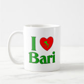 Mug J'aime Bari Italie (Gauche)