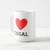 Mug J'aime bengal (Devant gauche)