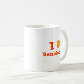 Mug J'aime Benidorm (Devant droit)