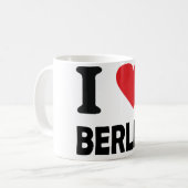 Mug j'aime berlin (Devant gauche)