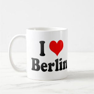 Mug J'aime Berlin, Allemagne. Ich Liebe Berlin,