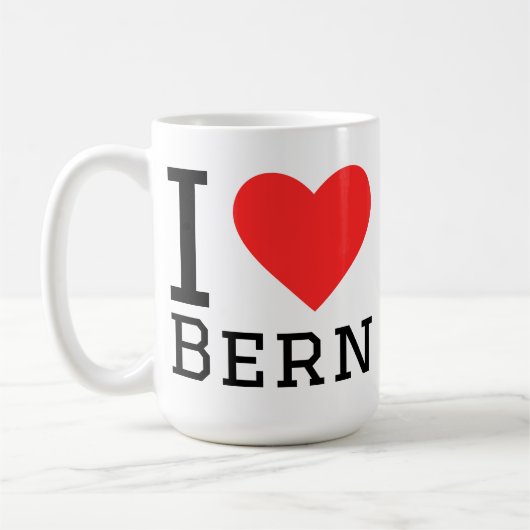 Mug J'aime Berne (Gauche)