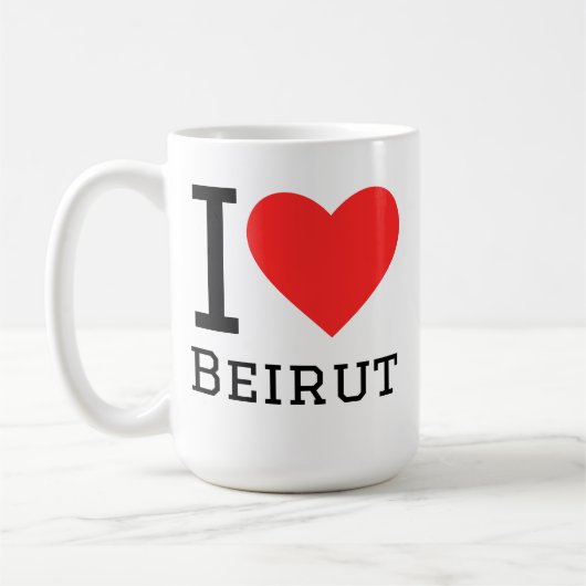 Mug J'aime Beyrouth (Gauche)