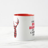 Mug J'aime BIG BUCKS Drôle Chasse (Centre)