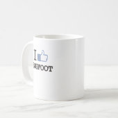 Mug J'aime Bigfoot (Devant gauche)