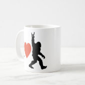 Mug J'aime Bigfoot Rock On (Devant gauche)