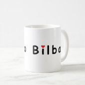 Mug J'aime Bilbao (Devant droit)
