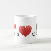 Mug J'aime blanchir (Centre)