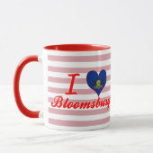 Mug J'aime Bloomsburg, Pennsylvanie (Gauche)
