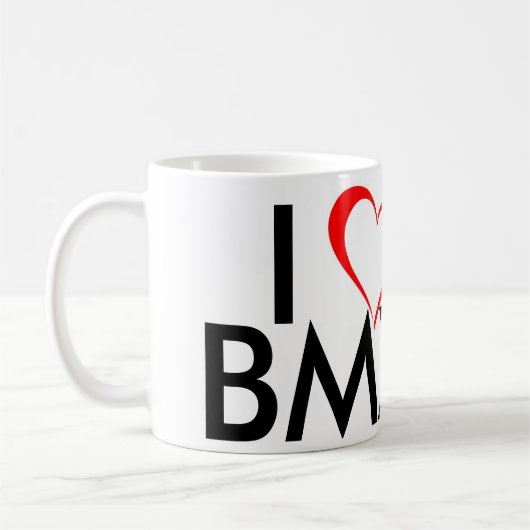 Mug J'aime BMX (Gauche)