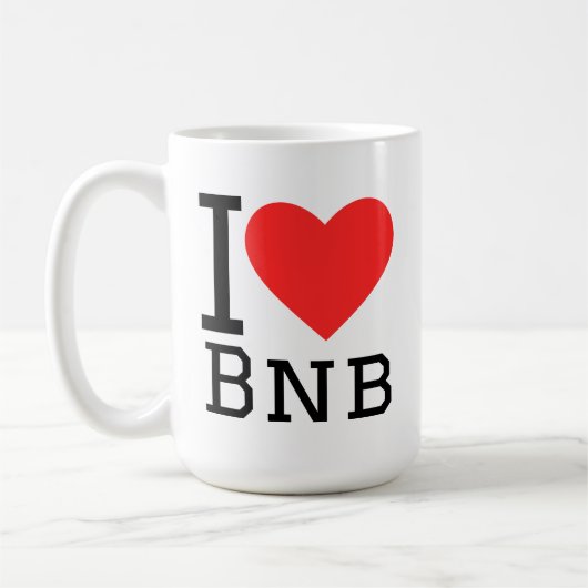 Mug J'aime bnb (Gauche)