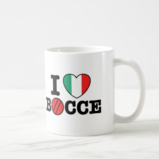 Mug J'aime Bocce (Droite)