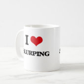 Mug J'aime boire bruyamment (Devant gauche)