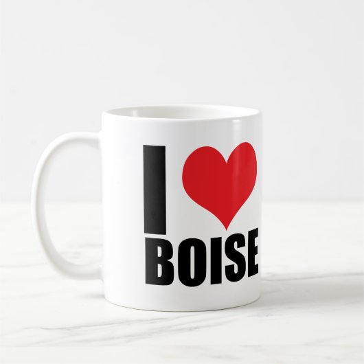Mug J'aime Boise (Gauche)