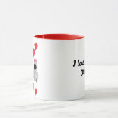 Mug J'aime BOO Papa (de Fille) (Centre)