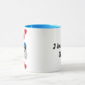 Mug J'aime BOO Papa (de Fils) (Centre)