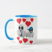 Mug J'aime BOO Papa (de Fils) (Gauche)