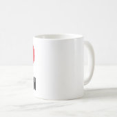 Mug J'aime Boston (Devant droit)