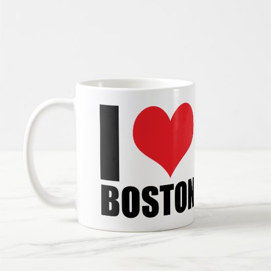 Mug J'aime Boston (Gauche)