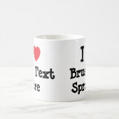 Mug J'aime Brussels Sprouves heart T-Shirt (Centre)