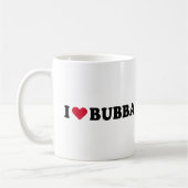 MUG J'AIME BUBBA (Gauche)