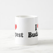 Mug J'aime Budapest, Hongrie (Centre)