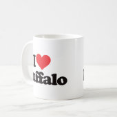 Mug J'aime Buffalo (Devant gauche)